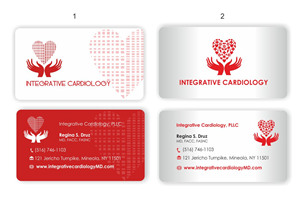 Business Card Design by IneseRo for Integrative Cardiology, PLLC | Design #3221177