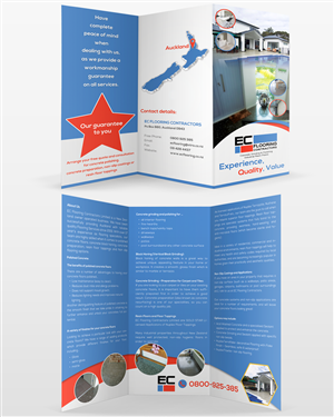 Brochure Design by pulse for EC Flooring Contractors Limited | Design: #3215603