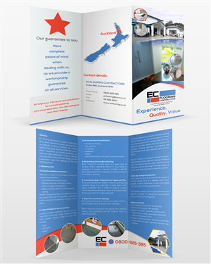 Brochure Design by pulse for EC Flooring Contractors Limited | Design: #3222362