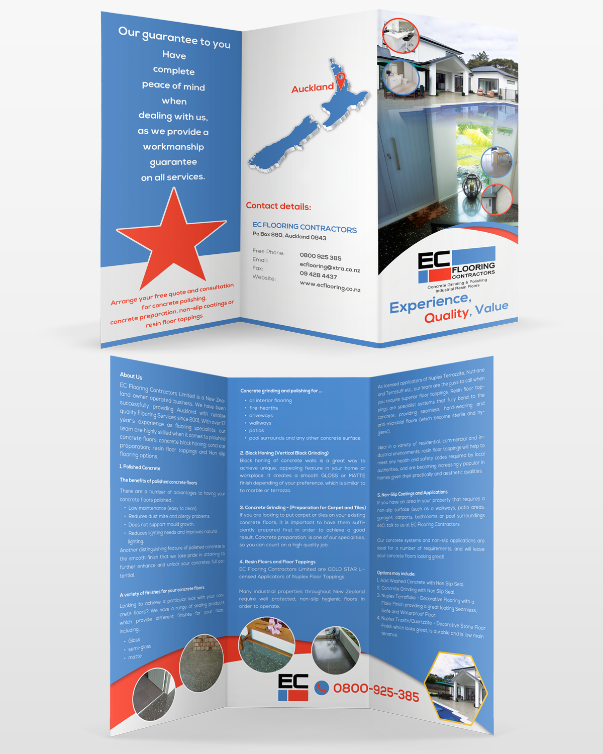 Brochure Design by pulse for EC Flooring Contractors Limited | Design #3229537