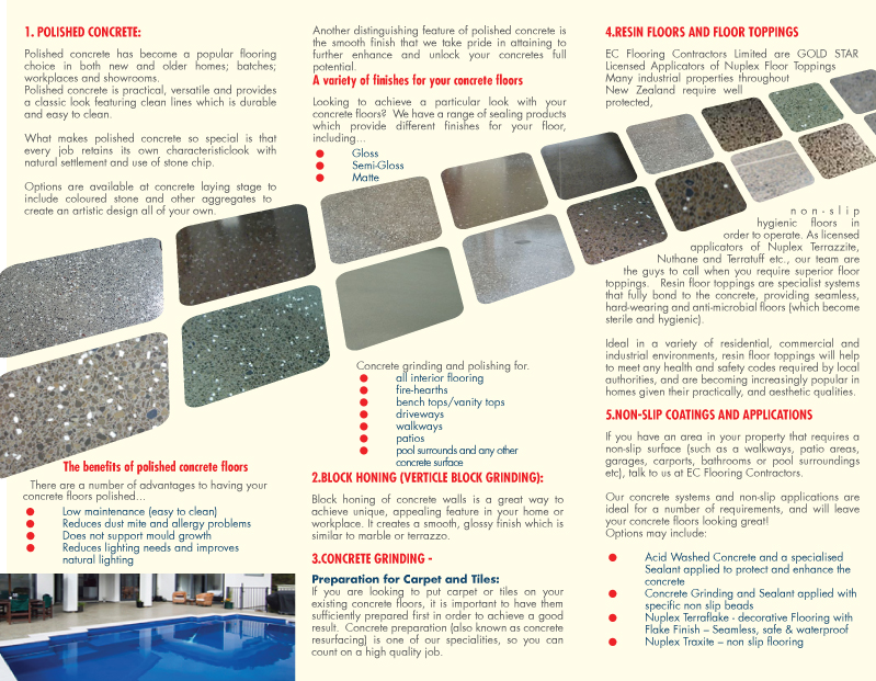 Broschüren-Design von HAMDIYA für EC Flooring Contractors Limited | Design #3217539
