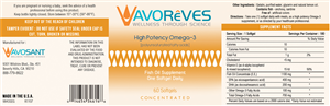 Avosant Nutraceuticals Product Label | Design Étiquette par Mediainfy