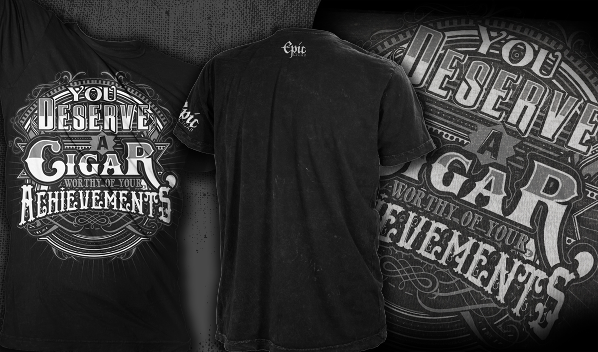 T-Shirt-Design von Mayonpx für Epic Cigars  | Design #3259413