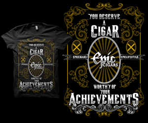 T-Shirt-Design von Aurelio III für Epic Cigars  | Design: #3261883