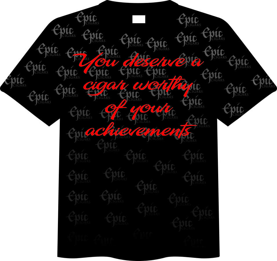 T-shirt Design by Ryan Goodin for Epic Cigars  | Design #3224628