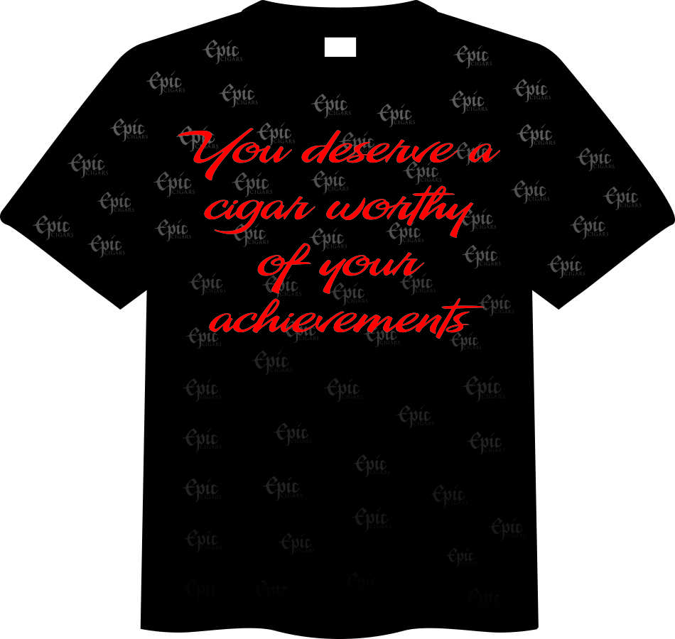T-shirt Design by Ryan Goodin for Epic Cigars  | Design #3229976