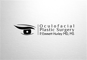 Oculofacial Plastic Surgery P. Emmett Hurley MD, MS  | Logo Design by PinworksDesign