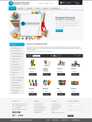 Web Design by OM for this project | Design: #3300339