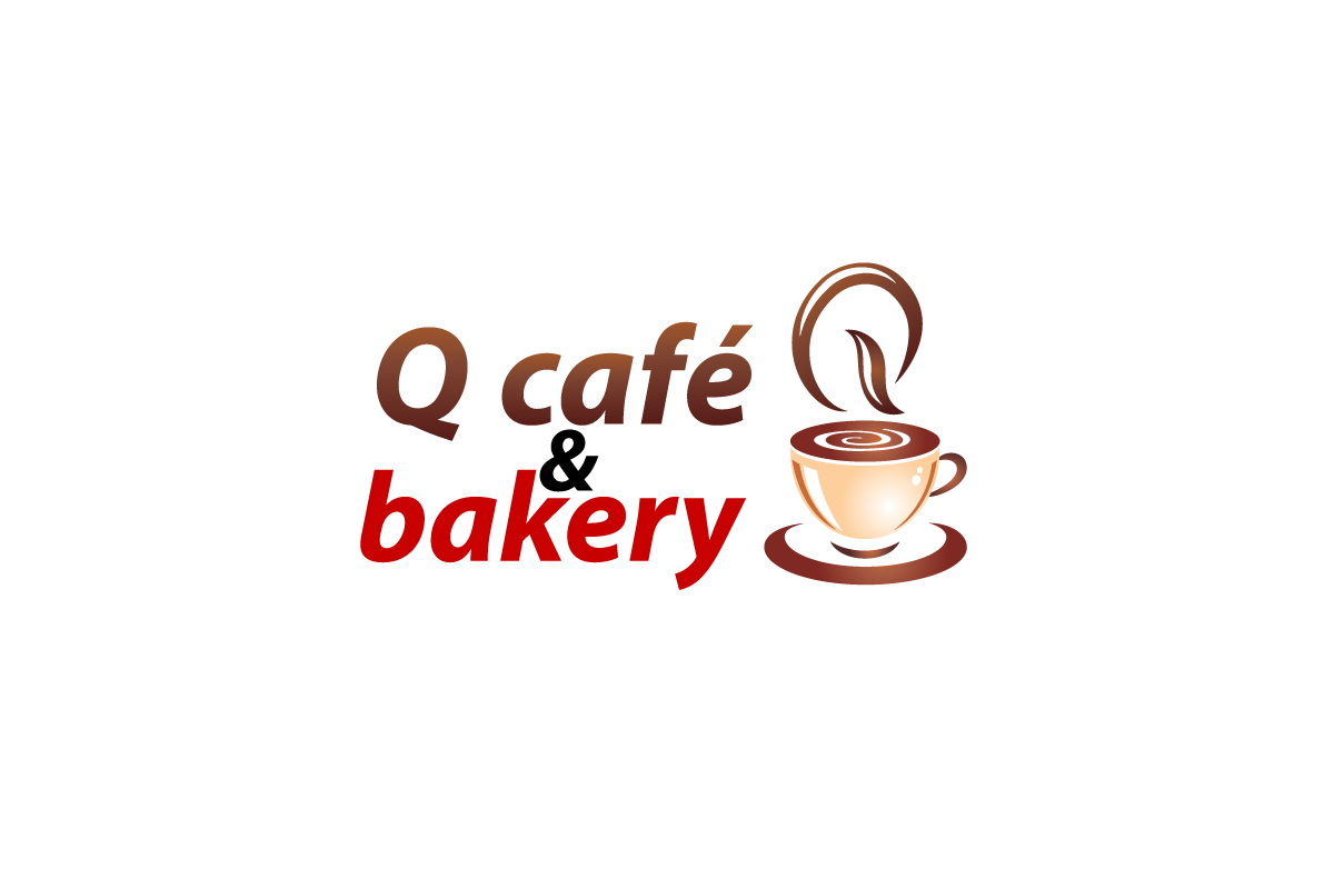 Logo Design by Dar riu for Q cafe and bakery | Design #3217318