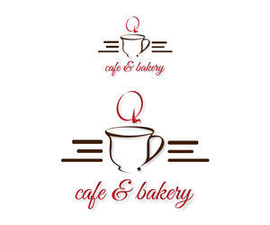 Logo Design by MBDesigns for Q cafe and bakery | Design: #3218148
