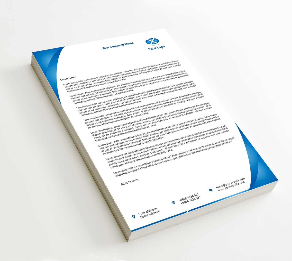 Letterhead Design by INDIAN_Ashok for this project | Design #3248444