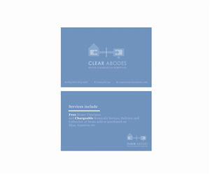 Business Card Design by meemow for ClearAbodes | Design: #3263249