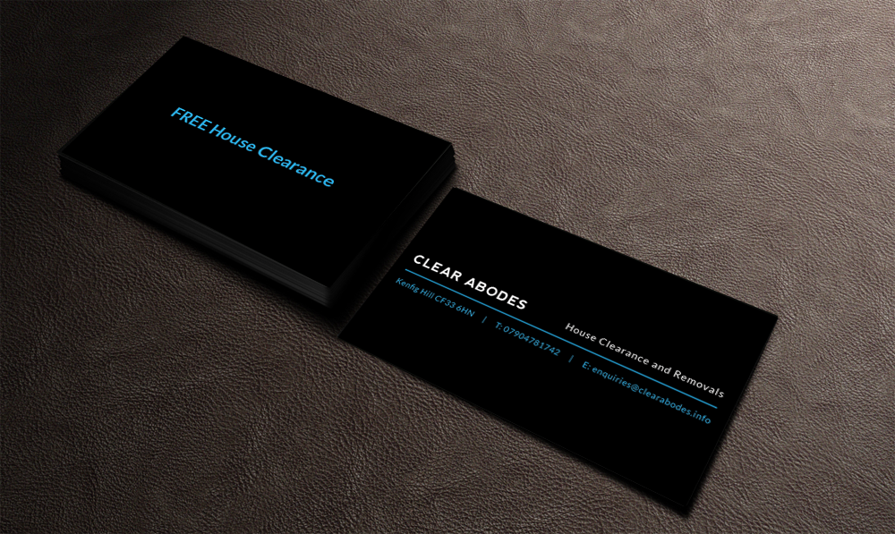 Diseño de Tarjeta de Presentación por  Artman para ClearAbodes | Diseño #3251075