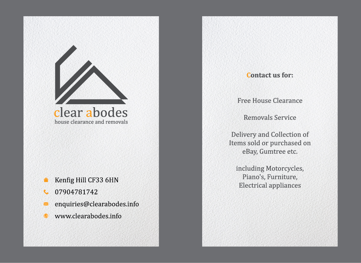 Visitenkarten-Design von tanaynash für ClearAbodes | Design #3262440