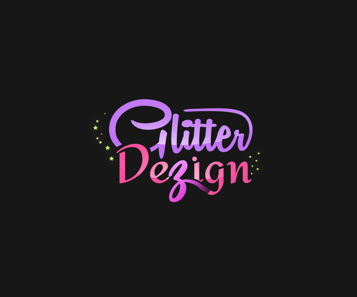 Logo Design by Pseudo for Glitter Dezign | Design #3225169