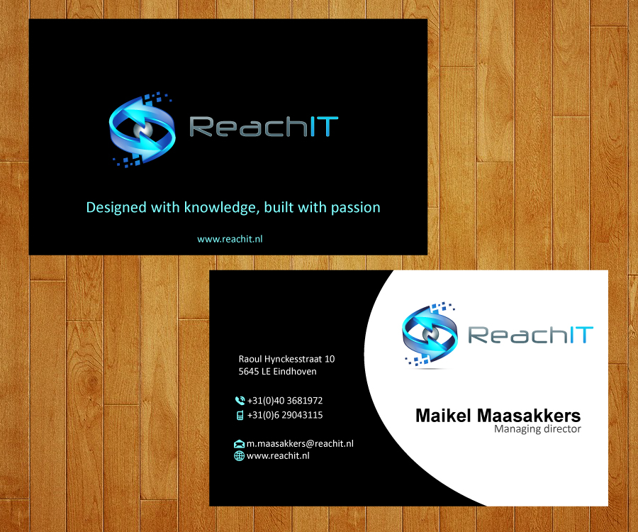 Visitenkarten-Design von Parul für ReachIT | Design #800533
