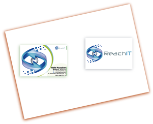 Business Card Design by JIM LESPERANCE for ReachIT | Design: #805644