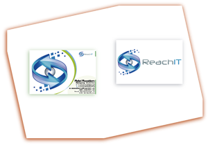 Business Card Design by JIM LESPERANCE for ReachIT | Design: #805751