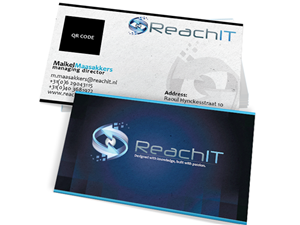 Diseño de Tarjeta de Presentación por TheBrandStamper para ReachIT | Diseño #784033