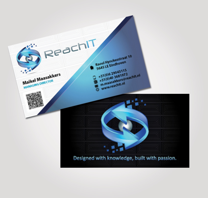 Business Card Design by Coco Creative Design for ReachIT | Design #784317