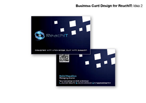 Business Card Design by Martin Bubb for ReachIT | Design: #784393
