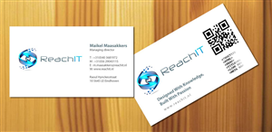 Business Card Design by Sbss for ReachIT | Design: #783165