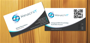 Business Card Design by Sbss for ReachIT | Design: #783166