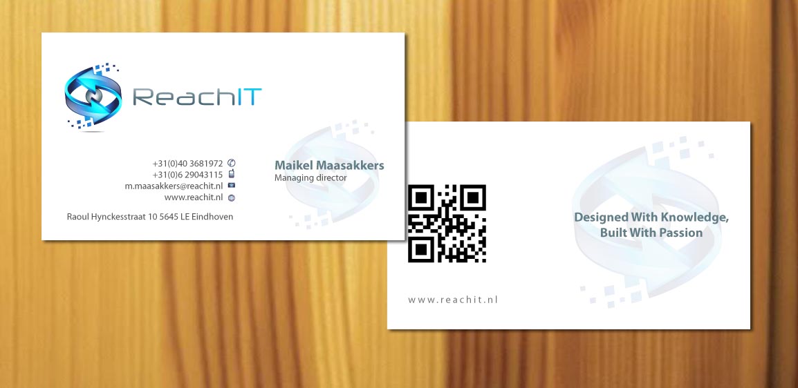 Visitenkarten-Design von Sbss für ReachIT | Design #783169