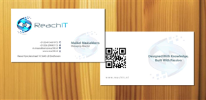 Business Card Design by Sbss for ReachIT | Design: #783169