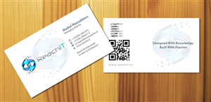 Business Card Design by Sbss for ReachIT | Design: #783172