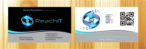 Business Card Design by Sbss for ReachIT | Design: #787313