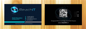 Business Card Design by Sbss for ReachIT | Design: #787319