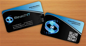 Business Card Design by Sbss for ReachIT | Design: #789451
