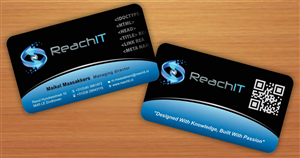 Business Card Design by Sbss for ReachIT | Design: #789452