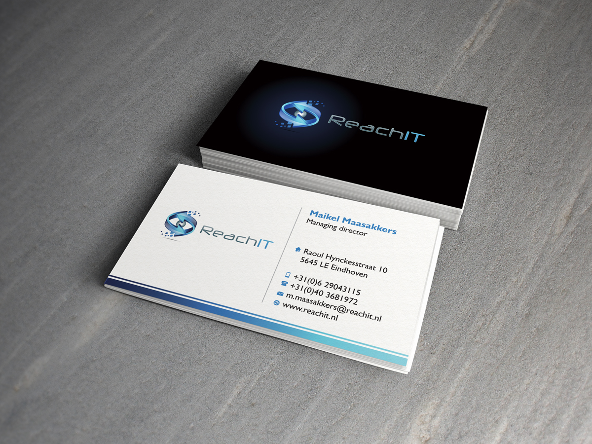 Visitenkarten-Design von kreativemouse für ReachIT | Design #782798