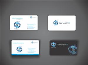 Visitenkarten-Design von Naavyd für ReachIT | Design: #786996