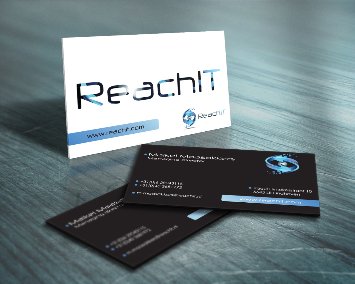 Visitenkarten-Design von HYPdesign für ReachIT | Design #786399