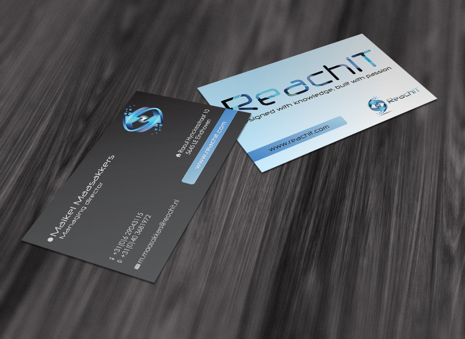 Visitenkarten-Design von HYPdesign für ReachIT | Design #804406