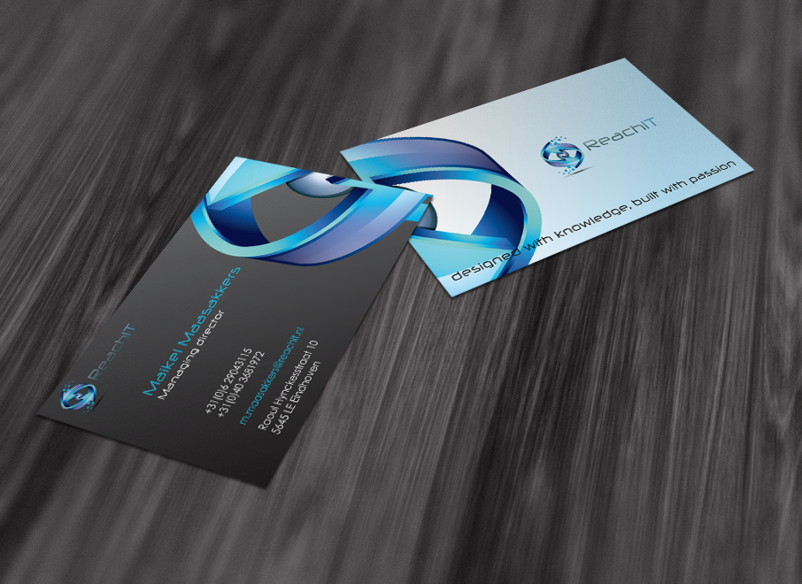 Business Card Design by HYPdesign for ReachIT | Design #804407