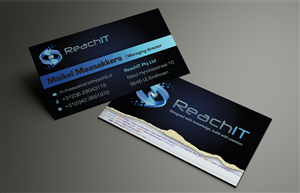 Business Card Design by MPStudio for ReachIT | Design: #870349
