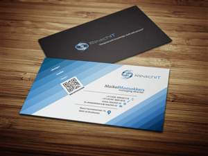 Business Card Design by deniedart for ReachIT | Design: #806204