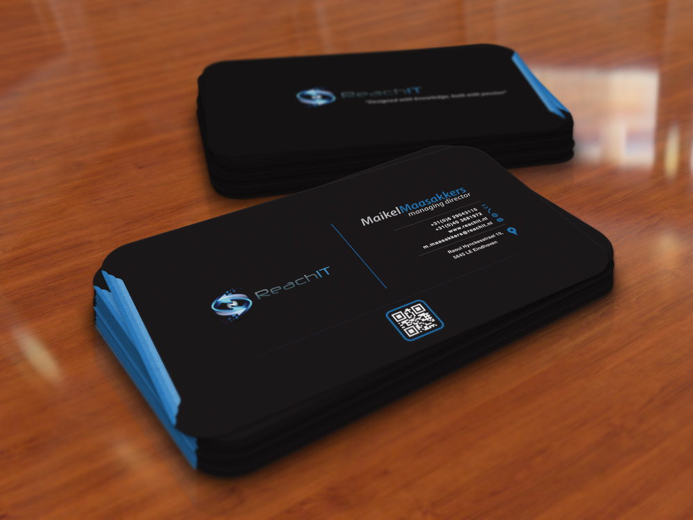 Business Card Design by deniedart for ReachIT | Design #838848