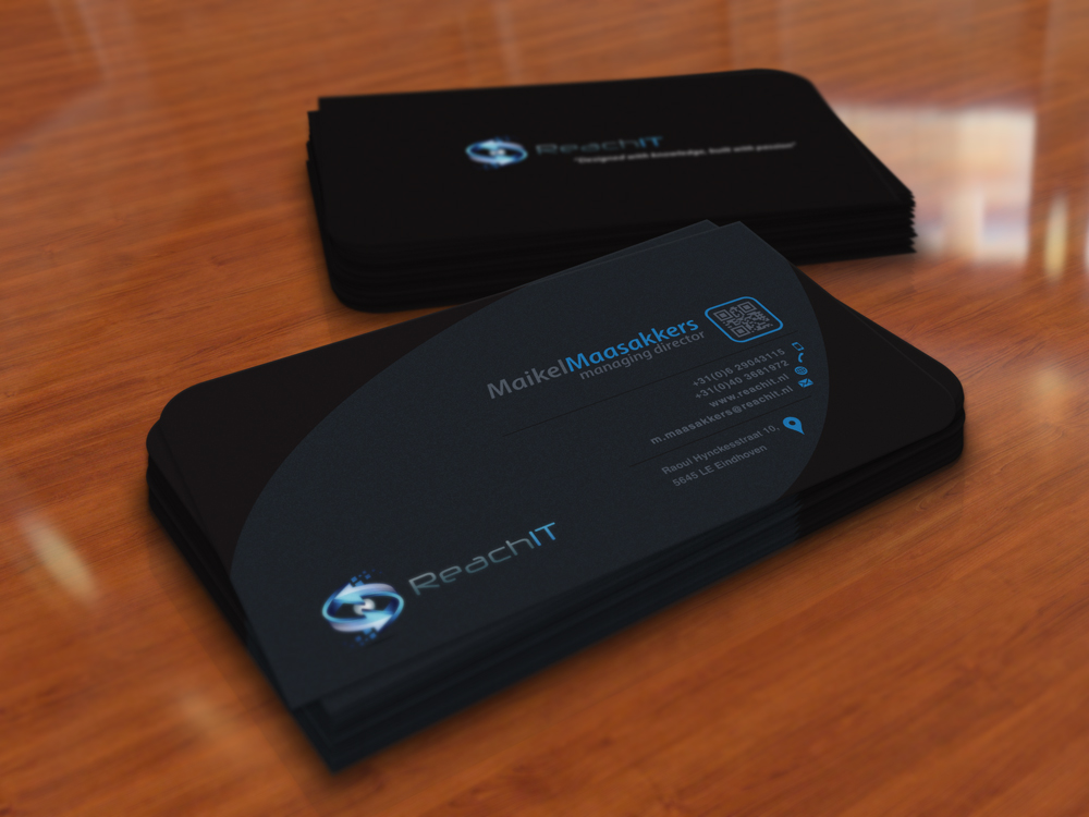 Business Card Design by deniedart for ReachIT | Design #838851