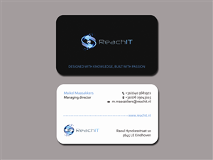 Business Card Design by zotik for ReachIT | Design: #809984