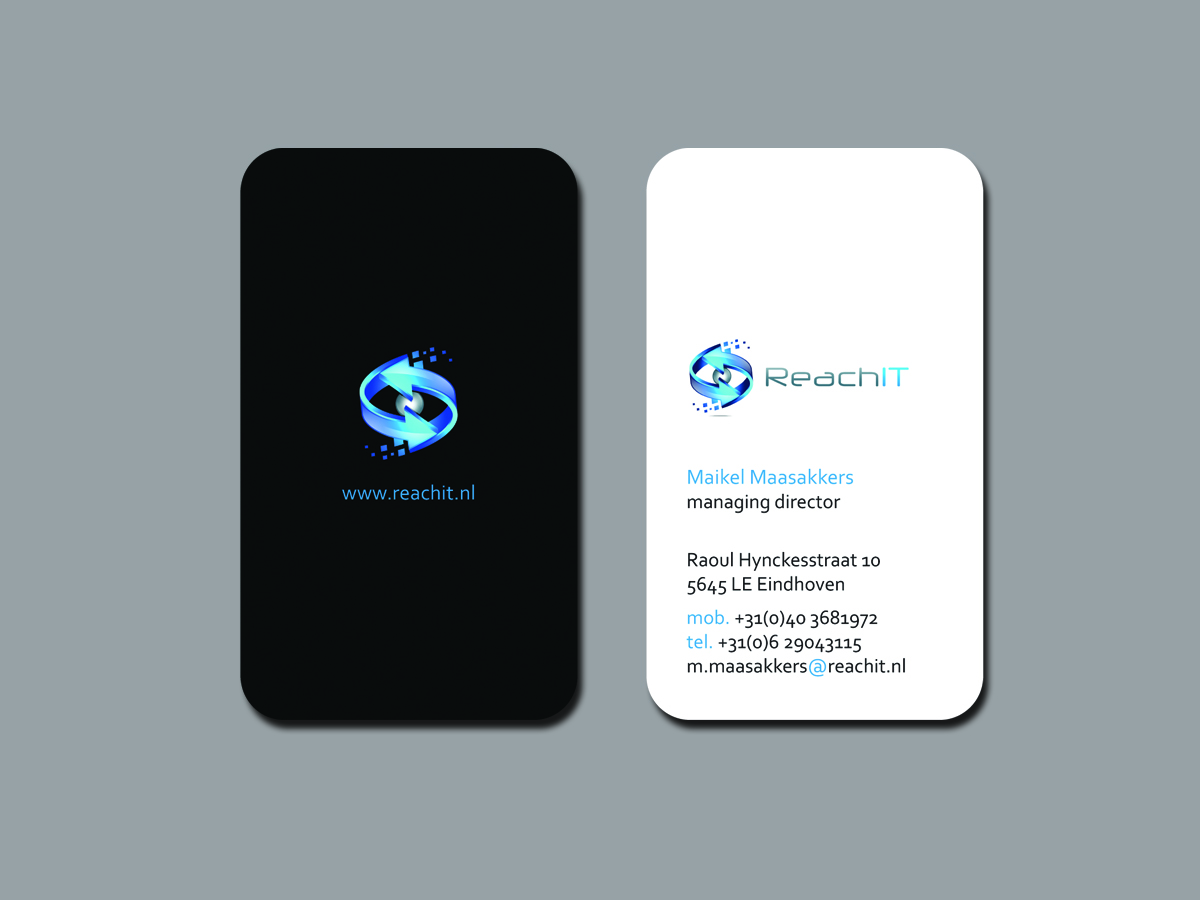 Visitenkarten-Design von zotik für ReachIT | Design #809995