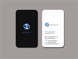 Business Card Design by zotik for ReachIT | Design: #809995