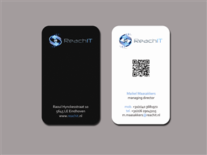 Business Card Design by zotik for ReachIT | Design: #809996