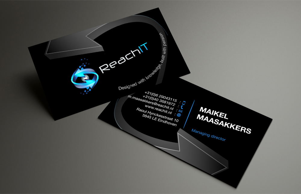 Visitenkarten-Design von sziareka für ReachIT | Design #876402