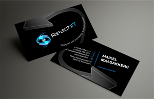 Business Card Design by sziareka for ReachIT | Design: #876402