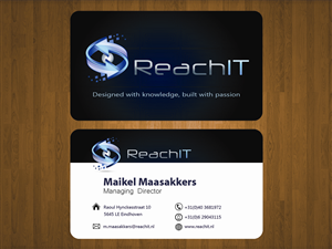 Business Card Design by LD for ReachIT | Design: #792228